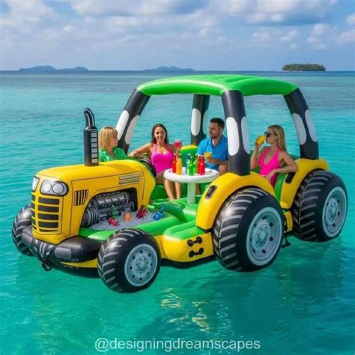 Awesome Inflatable Tractor Costume For Memorable Events
