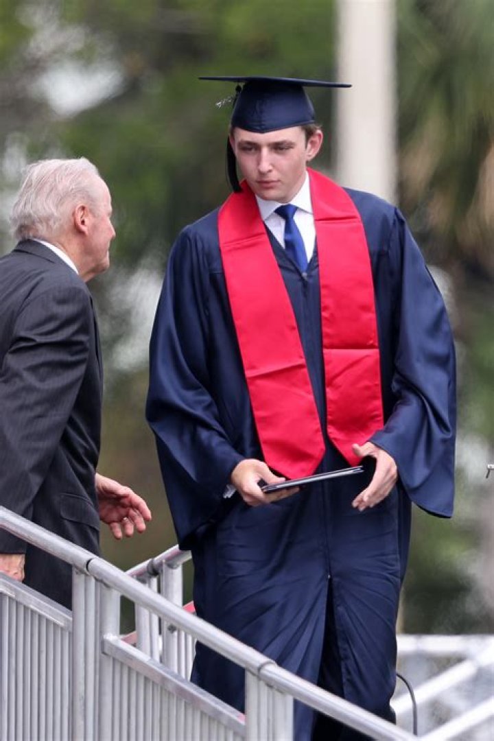 Did Former President Trump Attend Son Barron's High School Graduation?