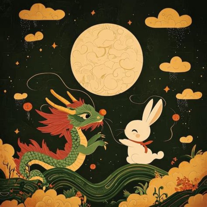 Discover The Enchanting Encounter: Dragon And Rabbit