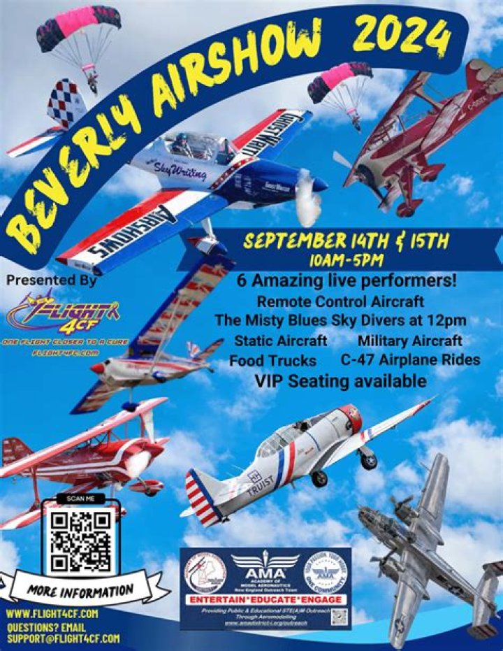 Discover The Thrill: Beverly Air Show 2024