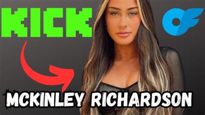 Exploring Mickinley Richardson's Journey On OnlyFans