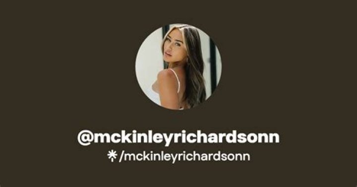 Exploring The Allure Of McKinly Richardson OnlyFans