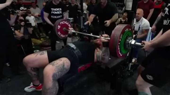 Hafthor Bjornsson's Stroke Concerns Debunked
