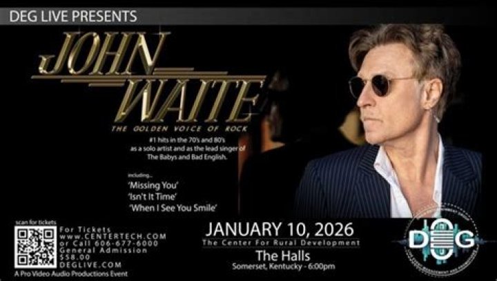 John Waite Concert Reviews: Get The Lowdown On His Live Shows