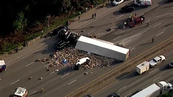 Latest On Tractor-Trailer Crash On 285 Today