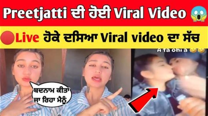 Leaked Video: Preet Jatti's Private Moment Exposed