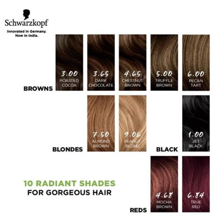 Schwarzkopf Hair Color Chart: Find Your Perfect Shade