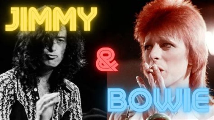 The Legendary Collaboration Of Jimmy Page And David Bowie