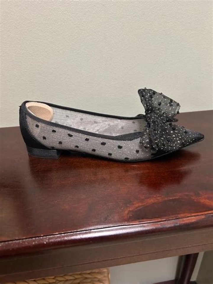 The Perfect Point: Pointed Toe Bow Flats For Any Occasion