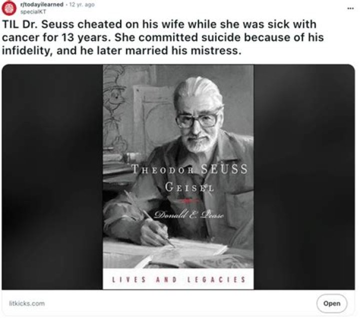 The Truth Behind The "Dr. Seuss Cheated" Allegations