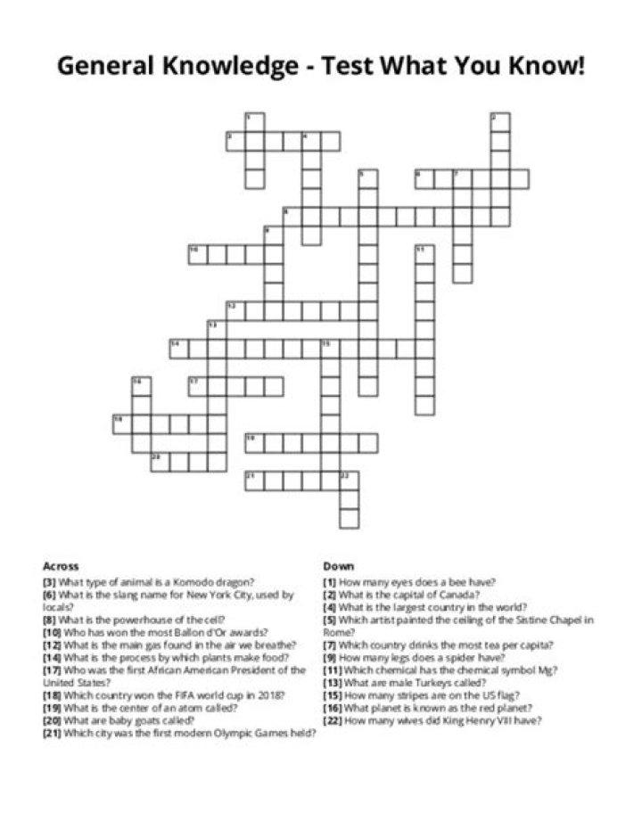 The Ultimate June Honoree Crossword: Test Your Knowledge!