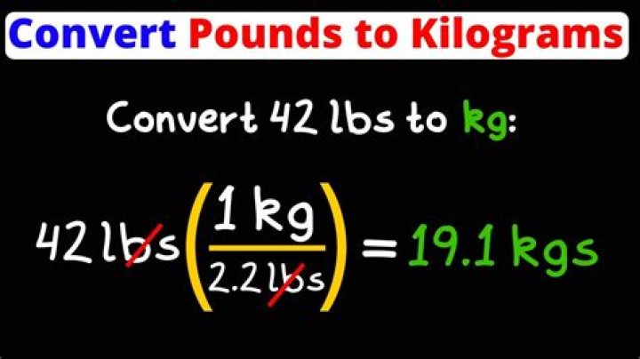 Understanding The Conversion Of 1.2kg To Lbs
