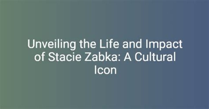 Unveiling Stacie Zabka: The Heart Behind "The Boys"