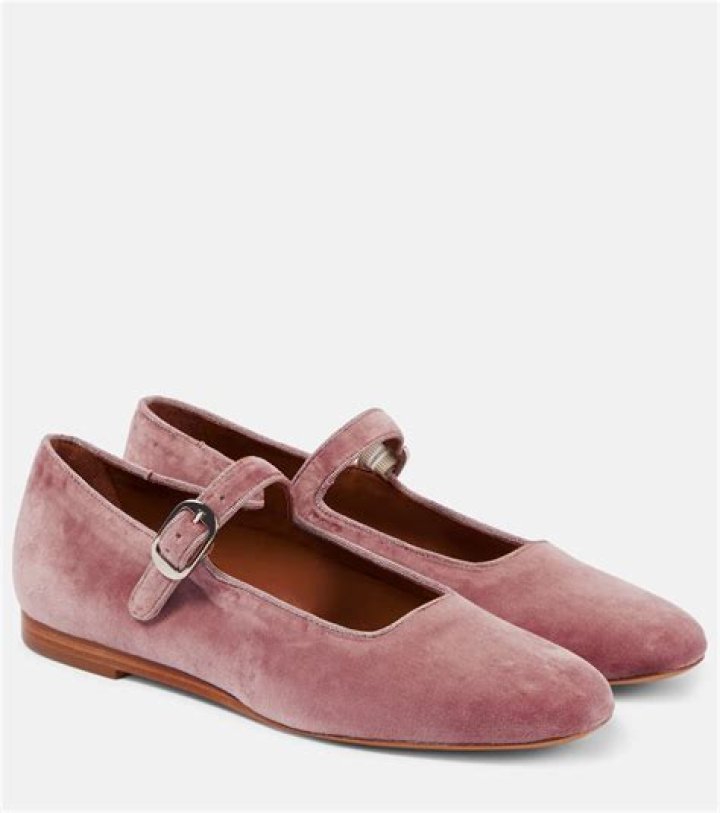 Velvet Mary Jane Ballet Flats: A Timeless Classic