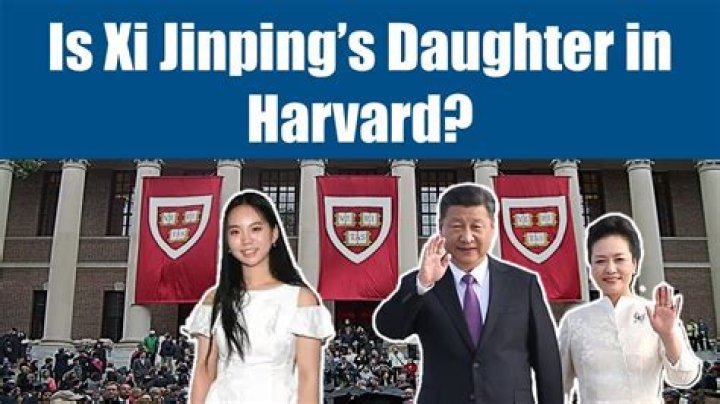 Xi Jinping's Daughter's Harvard Journey